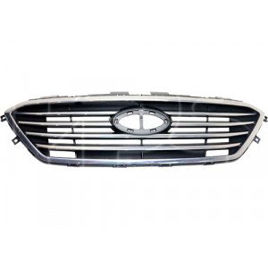 Решетка Радиатора С Хром. Молдингами Без Autocruise (Кроме Sport) AS00046683 на HYUNDAI SONATA (LF) 2014-2017
