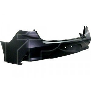 Бампер Задний Без Отверстий Под Парктроник (Кроме Sport) AS07316472 на HYUNDAI SONATA (LF) 2017-2019