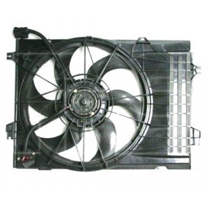 Диффузор С Вентилятором Радиатора. Проводов:Два. Крепеж: Тип Doowon (Диффузор Со Шторками) AS07339139 на KIA SPORTAGE (JE) 2008-2010