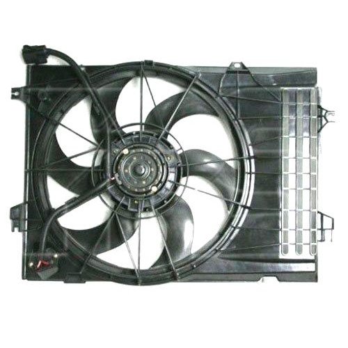 Дифузор З Вентилятором Радіатора. Провід: Два. Кріплення: Тип Doowon (Дифузор Зі Шторками) AS07339139 на KIA SPORTAGE (JE) 2008-2010