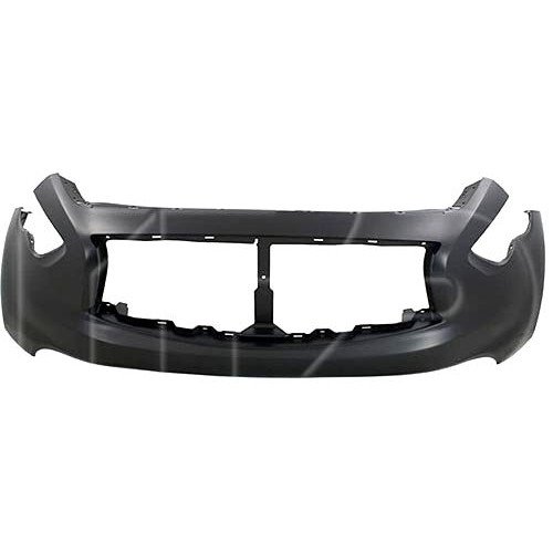 Бампер Передний Без Отверстий Омывателя Фар. Без Отверстий Под Парктроник AS07307966 на INFINITI QX70 2013-2017