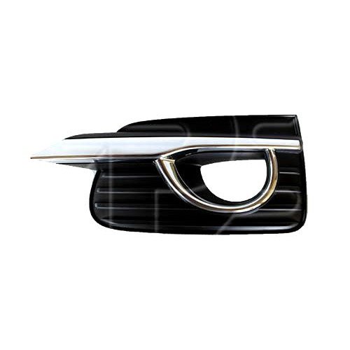 Решітка У Бампері Лев. Чорний. З отворами П/Тум. +Хром. Молдінг -17 AS00046781 на INFINITI Q50 2014-