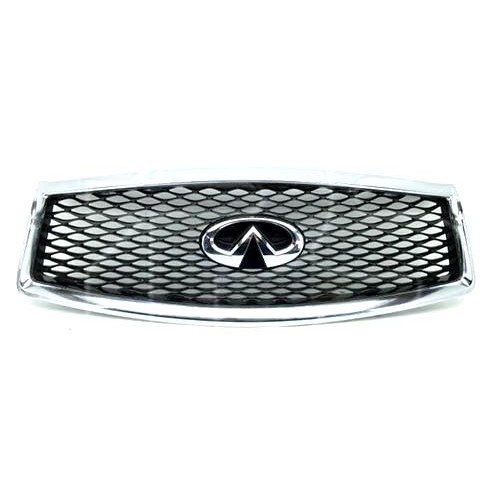 Решітка Радіатора Хром. /Чорна Без Отворів Підкамеру -17 AS07309885 на INFINITI Q50 2014-