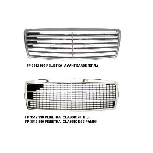 Решетка AS07330701 на MERCEDES 202 (C-CLASS) 1993-2000