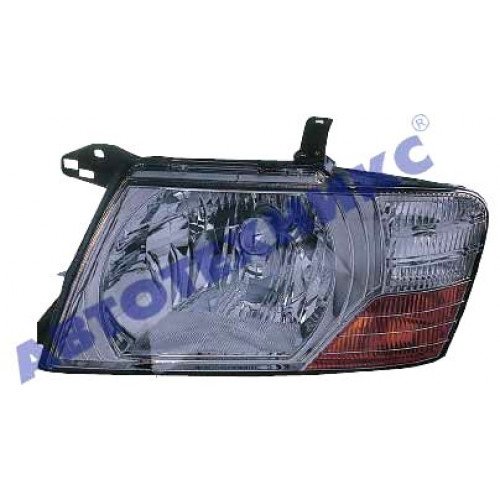 Фара Правая Мех./Эл. Хром. Отраж. AS07338475 на MITSUBISHI PAJERO III (V60 / V70) 2003-2007