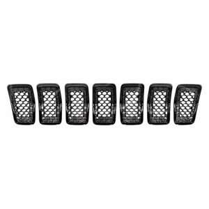 Решетки Радиатора Комплект 7 Штук (Черн. /Черн.) AS00047122 на JEEP CHEROKEE 2019-