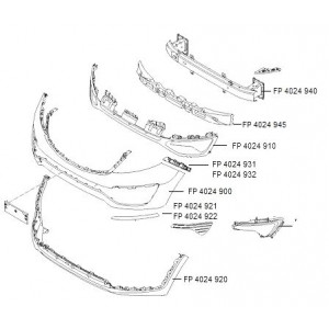 Спойлер Бампера Передний AS00047215 на KIA SPORTAGE (SL) 2010-2015