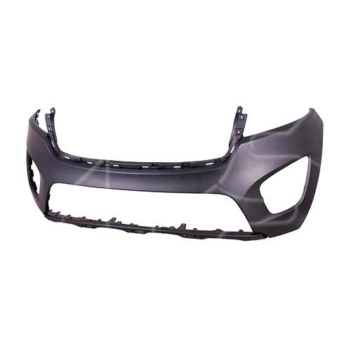 Бампер Передній Верхн. Частина Без Отворів Омивач Фар. Без Отворів Під Парктронік (Eur) AS07300767 на KIA SORENTO 2015-2018