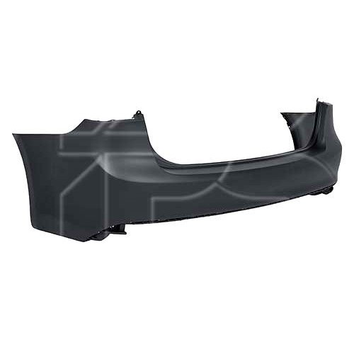 Бампер Задній Без Отворів Під Парктронік AS07306228 на KIA FORTE 2016-2018