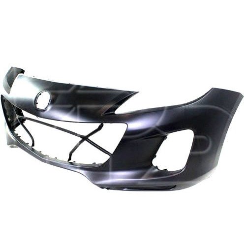 Бампер Передний Без Отверстий Под Парктроник 11- AS07295632 на MAZDA 3 (BL) SDN/HB 2009-2012