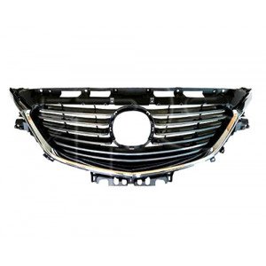 Решетка Радиатора С Молдингами (Нижние Хром. +Верхние Черн.) AS00047531 на MAZDA 6 (GJ) 2016-2018