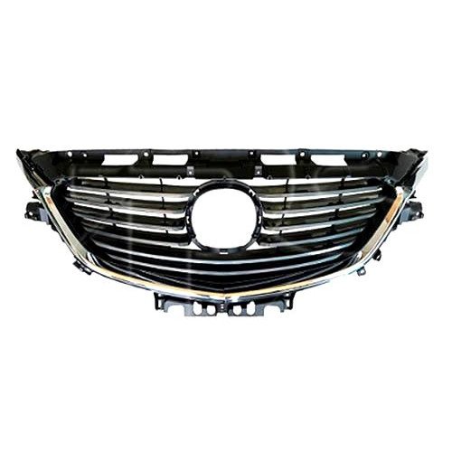 Решетка Радиатора С Молдингами (Нижние Хром. +Верхние Черн.) AS00047531 на MAZDA 6 (GJ) 2016-2018
