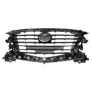 Решетка Радиатора -Молдинг. Без Отверстий Парктроник AS07296754 на MAZDA 3 (BM) SDN/HB 2016-2018