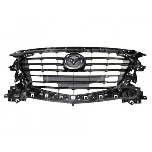 Решетка Радиатора -Молдинг. Без Отверстий Парктроник AS07296754 на MAZDA 3 (BM) SDN/HB 2016-2018