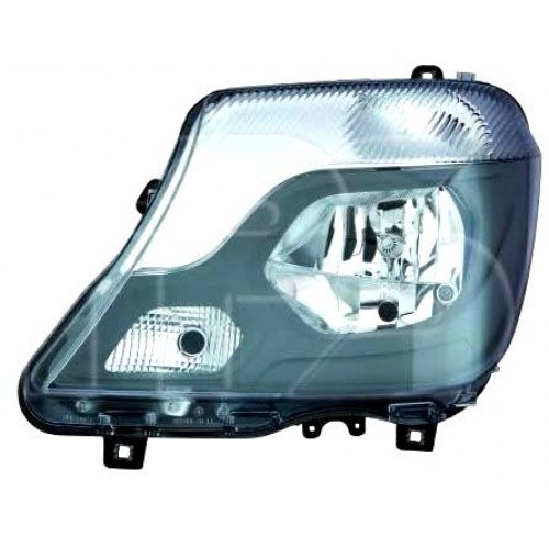 Фара Правая Эл. + Корректор H7,H7,Py21W,W21W,W5W AS00047674 на MERCEDES SPRINTER 2013-2018