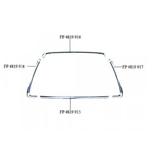 Рамка Решітки У Бамп. Пров. Прав. Хром. AS00047821 на MITSUBISHI ASX 2010-2013