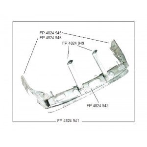 Шина Бампера Передняя Верхн. Без Крепежей AS00047850 на MITSUBISHI OUTLANDER III 2018-