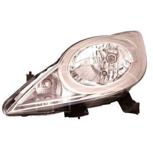 Фара Правая Эл. H4/Py21W/W5W AS07302897 на PEUGEOT 107 2012-2014