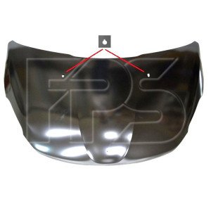 Капот Круглі Відп. Під Омивач AS07322749 на PEUGEOT 208 2012-2019
