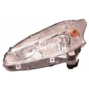 Фара Левая H7+H7 Эл. -15 AS00048401 на PEUGEOT 208 2012-2019