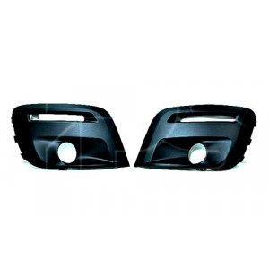 Решетка В Бампере Пер. Лев. + Прав С Отверстиями Черн. AS07337402 на PEUGEOT PARTNER 2015-2018