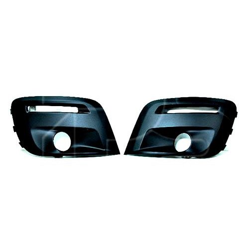 Решетка В Бампере Пер. Лев. + Прав С Отверстиями Черн. AS07337402 на PEUGEOT PARTNER 2015-2018