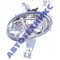 Левая Фара Противотуманная AS07308457 на PEUGEOT 206 1998-2009