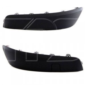 Накладка Бампера Передняя Левая + Прав Черн. 06- AS00048494 на RENAULT SCENIC / GRAND SCENIC 2003-2008