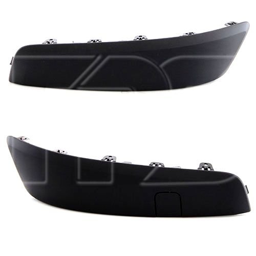 Накладка Бампера Передня Ліва + Прав Черн. 06- AS00048494 на RENAULT SCENIC / GRAND SCENIC 2003-2008