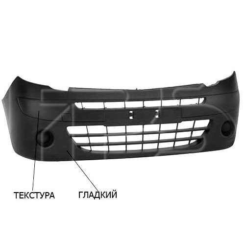 Бампер Передний AS00048531 на RENAULT KANGOO 2009-2013