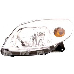 Фара Ліва H4 Мех./Ел. Хром. AS07321927 на RENAULT SANDERO 2008-2013