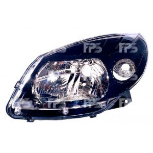 Фара Права H4 Мех./Ел. Чорний. AS00048556 на RENAULT SANDERO 2008-2013