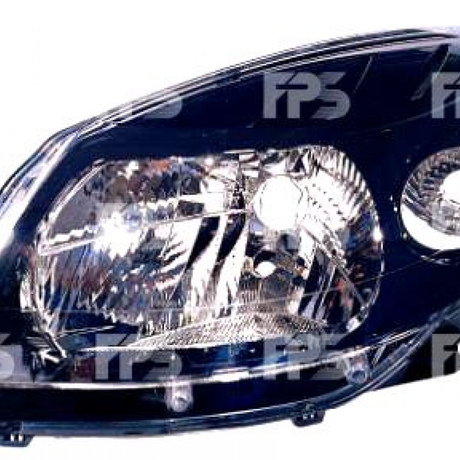 Фара Ліва H4 Мех./Ел. Чорний. AS00048555 на RENAULT SANDERO 2008-2013