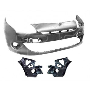 Бампер Передній +Крепіж Без Отворів Під Парктронік -12 AS00048560 на RENAULT MEGANE (III) 2009-2016