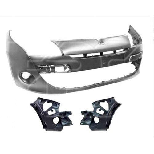 Бампер Передній +Крепіж Без Отворів Під Парктронік -12 AS00048560 на RENAULT MEGANE (III) 2009-2016