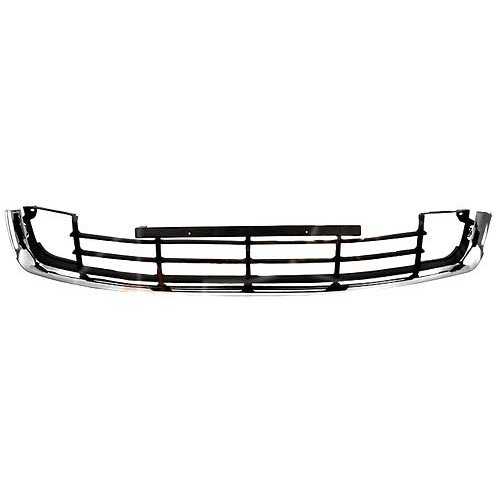 Решітка У Бампері Середня Чорна. З Хром Молдінгом AS07300594 на SKODA SUPERB (3T) 2009-2013