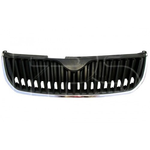 Решетка Радиатора Черная С Хром. Рамкой AS07309147 на SKODA SUPERB (3T) 2009-2013