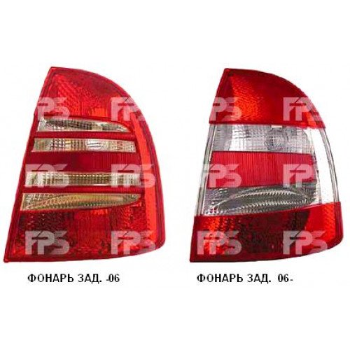 Левый Задний Фонарь AS00048874 на SKODA SUPERB (3U) 2002-2008