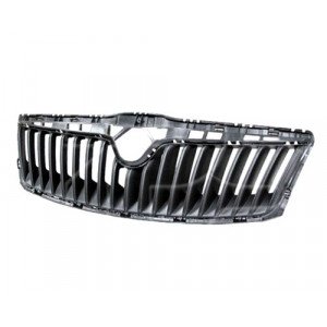 Решітка Радіатора (Тип 09-13) Чорний. Без Рамки AS07331367 на SKODA OCTAVIA (1Z3/1Z5) (A5) 2005-2013