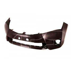 Бампер Передний Без Отверстий Омывателя Фар. Без Отверстий Под Парктроник AS00049371 на TOYOTA COROLLA (E18 EUR) 2013-2016