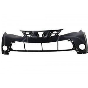 Бампер Передний Верхн. Часть Без Отверстий Омывателя Фар AS07305008 на TOYOTA RAV4 2013-2015