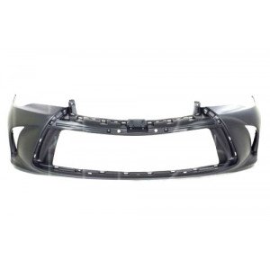 Бампер Передний Без Отверстий Омывателя Фар. Без Отверстий Под Парктроник AS07328939 на TOYOTA CAMRY (XV50) USA 2014-2017