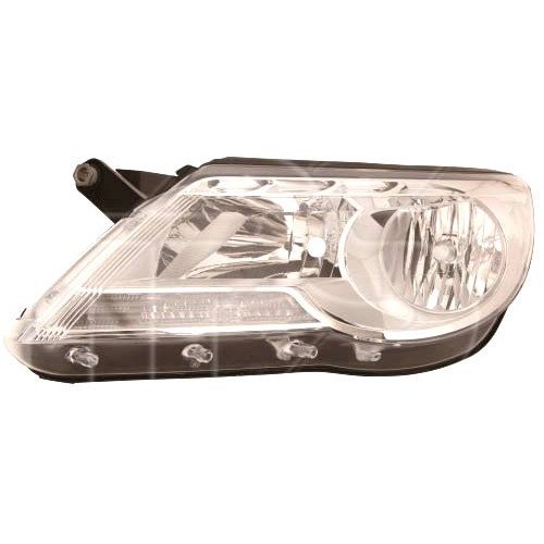 Фара Левая Эл. H7/H7/Py21W/W5W AS07327067 на VOLKSWAGEN TIGUAN 2007-2011