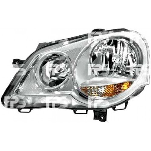 Фара Права H7+H1 Ел. Хром. Відбиток. AS00049793 на VOLKSWAGEN POLO IV 2002-2009