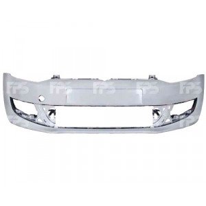 Бампер Передний Без Отверстий Омывателя Фар AS07331555 на VOLKSWAGEN POLO V 2009-2015
