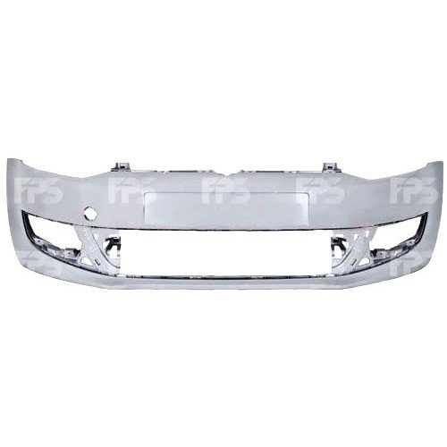 Бампер Передний Без Отверстий Омывателя Фар AS07331555 на VOLKSWAGEN POLO V 2009-2015