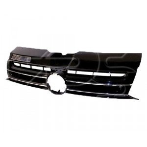 Решітка Чор. Глянець З Хром Молдінгом AS07301948 на VOLKSWAGEN T5 2010-2015