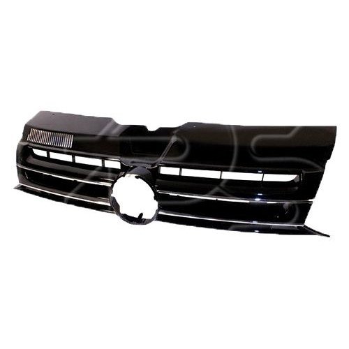 Решітка Чор. Глянець З Хром Молдінгом AS07301948 на VOLKSWAGEN T5 2010-2015