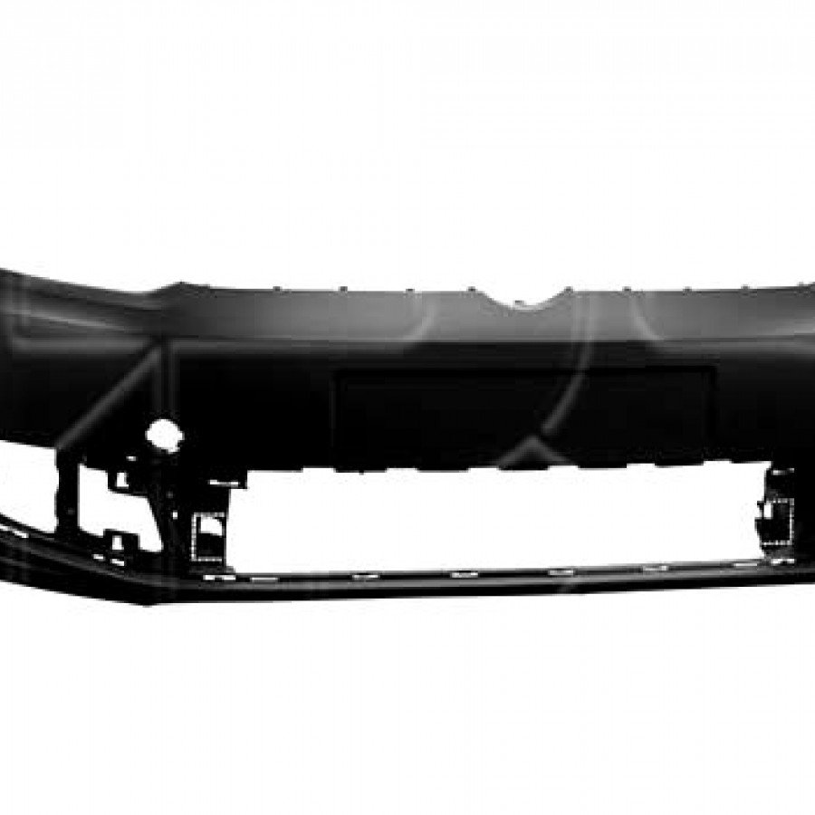 Бампер Передний Без Решетки Без Отверстий Омывателя Фар AS07323443 на VOLKSWAGEN TOURAN 2011-2015