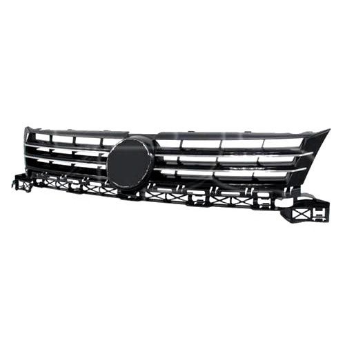 Решетка Черн. Глянец С Хром. Молдингами AS00049890 на VOLKSWAGEN CADDY II 2011-2015